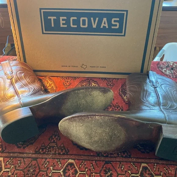 Tecovas Dark Brown Western Boots - Picture 5 of 5